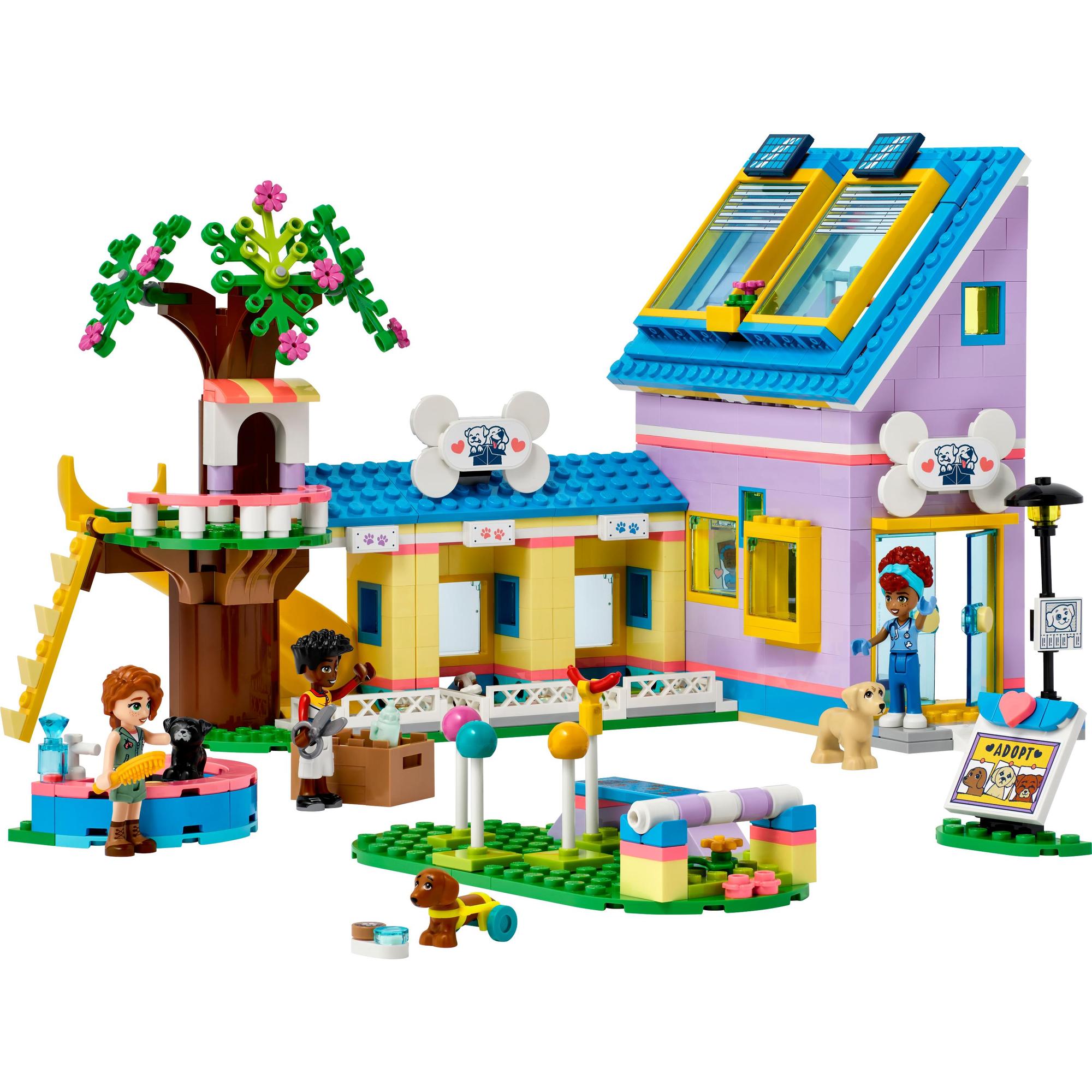 LEGO Friends 41727 Trung Tâm Cứu Hộ Cún Cưng (617 Chi Tiết)