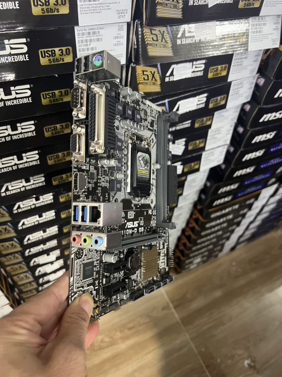 Bo Mạch Chủ (Mainboard) Asus H110M-D D3 (HÀNG CHÍNH HÃNG)