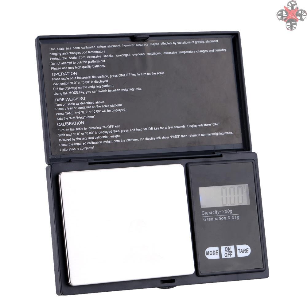 Cân Điện Tử Mini Chuyên Nghiệp 200g X 0.01g