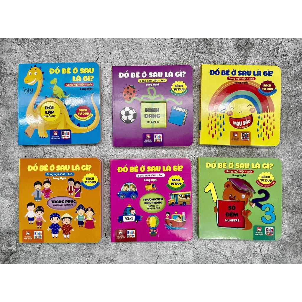 Box Set 6 Quyển Đố Bé Ở Sau Là Gì Sách Tư Duy