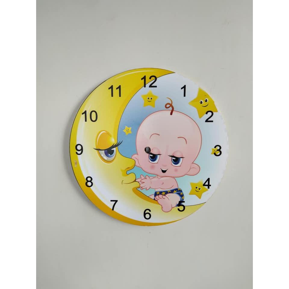 Đồng hồ treo tường khủng long ngộ nghĩnh
