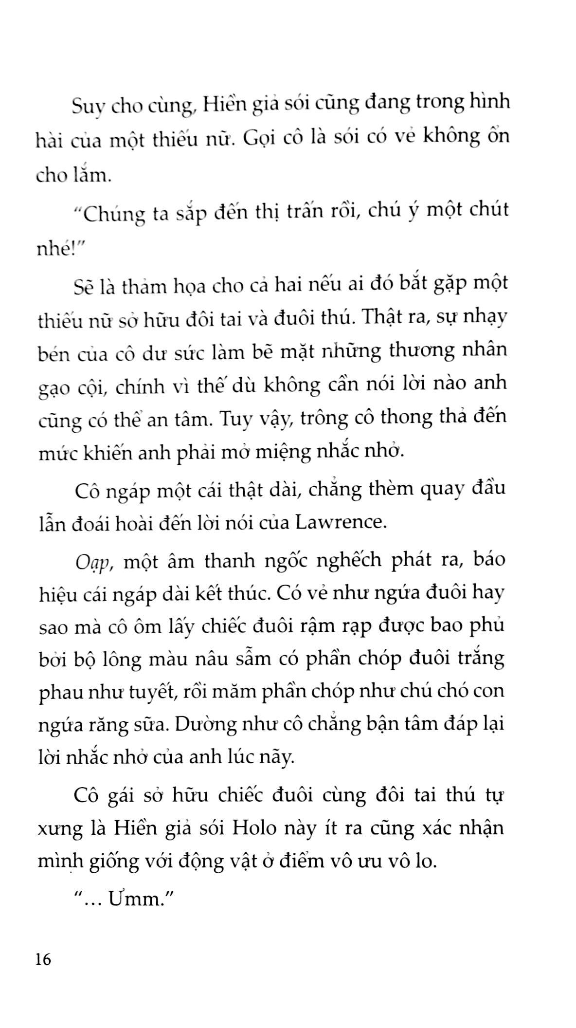 Sói Và Gia Vị (Tập 2)