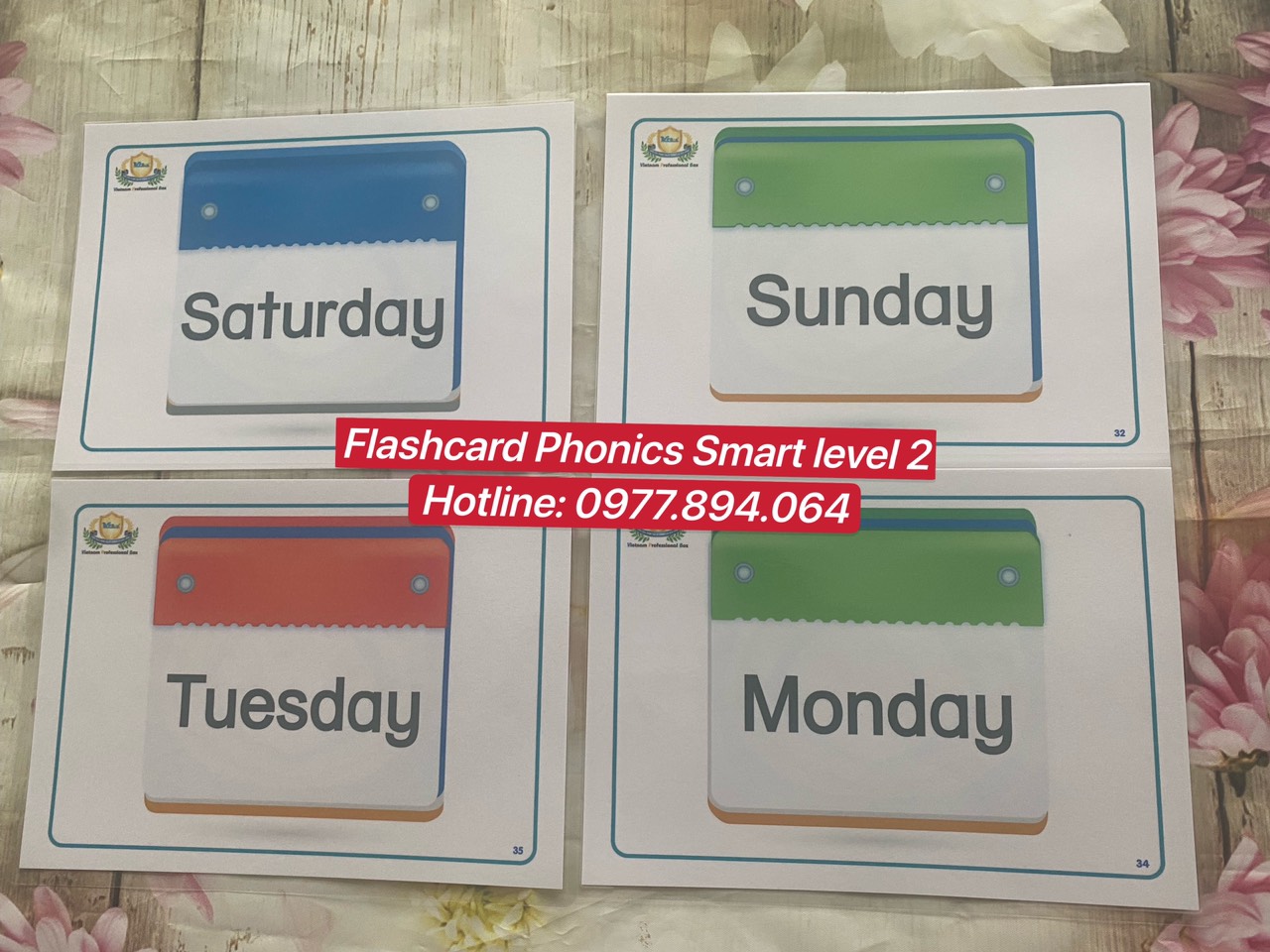 FLASHCARDS TIẾNG ANH SMART PHONICS 2 (93 thẻ) - giáo cụ cần thiết trong dạy học