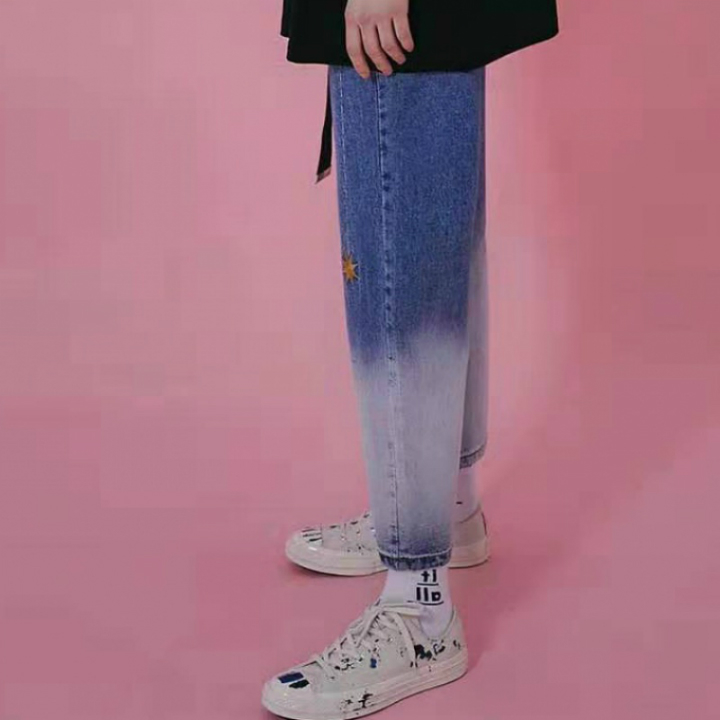 Quần jeans unisex chuyển màu Mã: ND1698