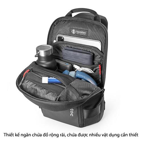 TÚI ĐEO ĐA NĂNG TOMTOC CROXBODY EDC SLING BAG | 11-INCH chống thấm nước và chống mài mòn