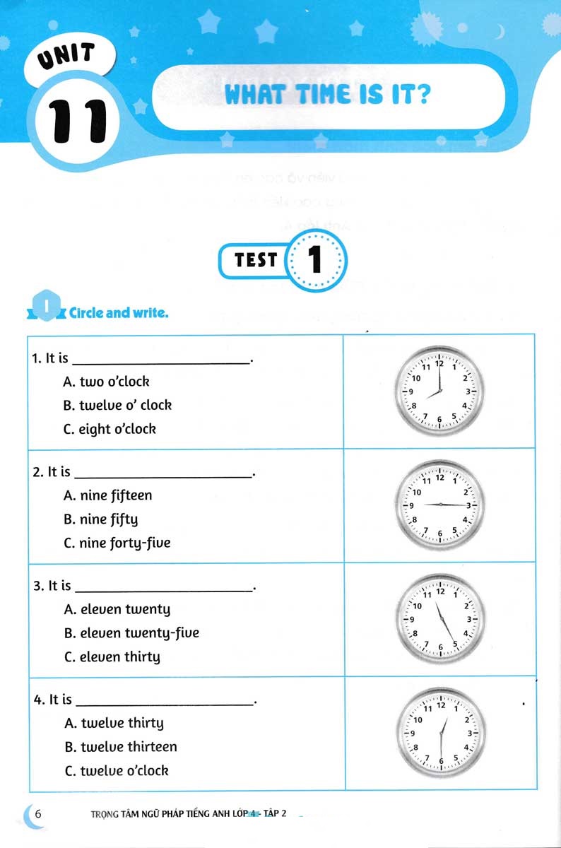 The Langmaster - Trọng Tâm Ngữ Pháp Tiếng Anh Lớp 4 Tập 2