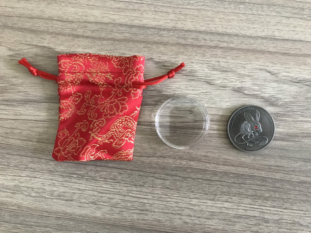Đồng xu con chuột của Mông Cổ giả cổ bạc, đường kính 40mm, nặng 28gr  độc đáo mới lạ thích hợp trưng bày trong nhà hoặc biếu tặng trong dịp tết Canh tý 2020 - TMT Collection - MS 249