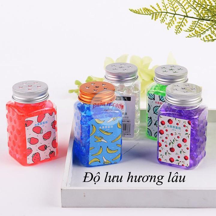 Lọ sáp thơm dạng viên tinh thể hương trái cây nhiều màu sắc -Buôn rẻ 01009