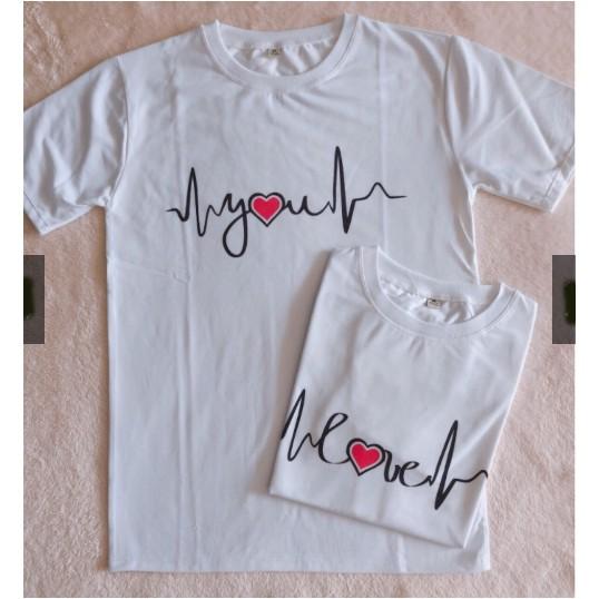 Áo đôi hình thật love