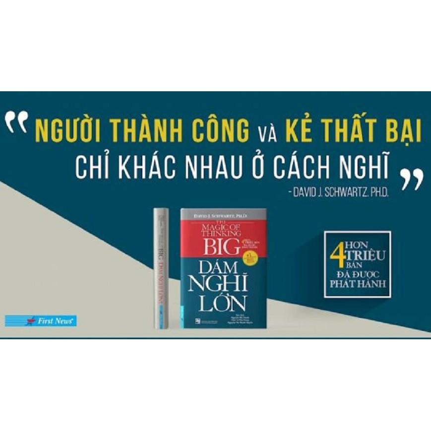 Sách - Combo Vượt Ngục Tư Duy + Dám Nghĩ Lớn - First News