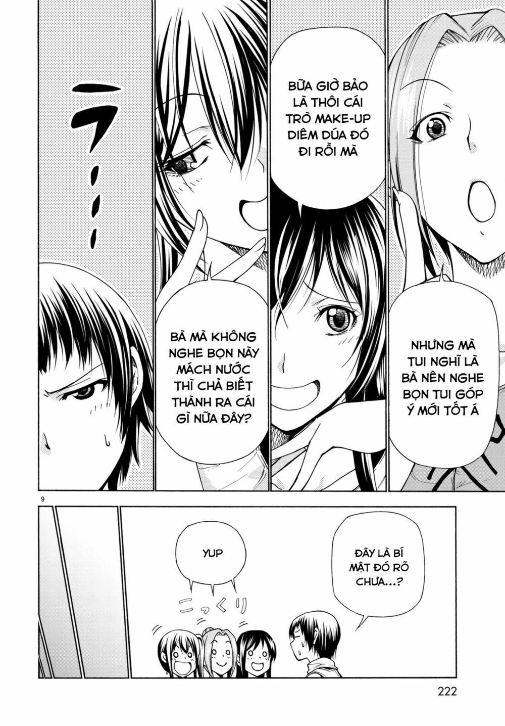 cô gái thích lặn - grand blue chapter 38 8