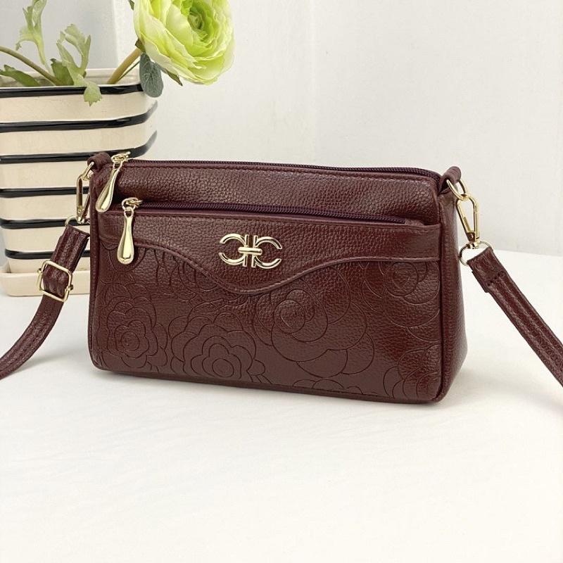 Túi xách trung niên nữ túi đeo chéo nữ cho mẹ kích thước 23x14x7,5cm