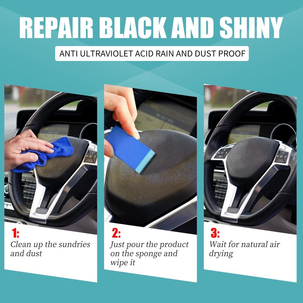Bộ Dụng Cụ Vệ Sinh Nội Thất Xe Hơi Bằng Nhựa + Xốp + Xốp Tiện Dụng