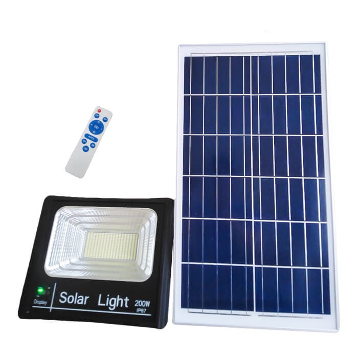 Đèn pha Solar công suất lớn GV-FL0201 200W