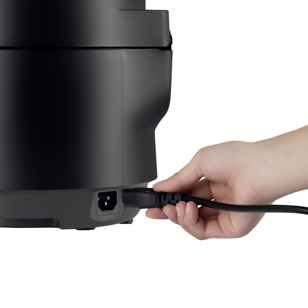 Nồi cơm điện Locknlock EJR346BLK 1.2 Lít - Black - Hàng chính hãng