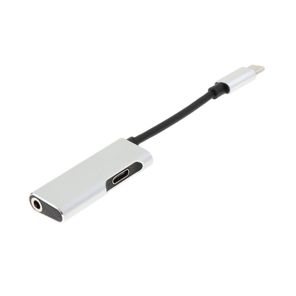 Type-C To 3.5mm Audio Converter Cable w/ DAC Chip for Cell Phones