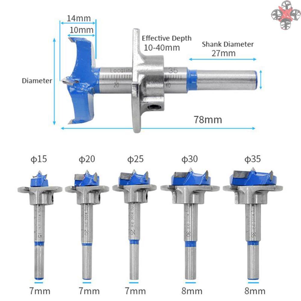 BITS Bộ Mũi Khoan Lỗ 15-35mm Chất Lượng Cao