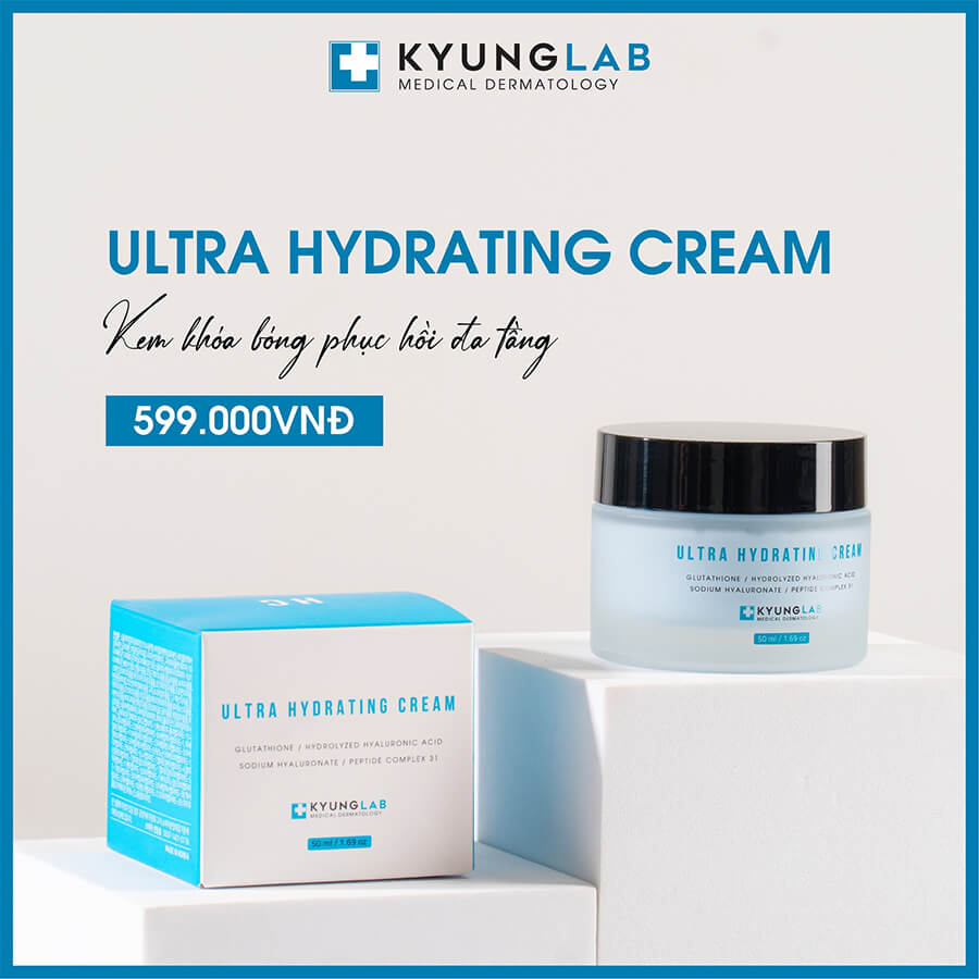 Kem dưỡng ẩm, khóa bóng phục hồi đa tầng KYUNG LAB ULTRA HYDRATING CREAM 50ml