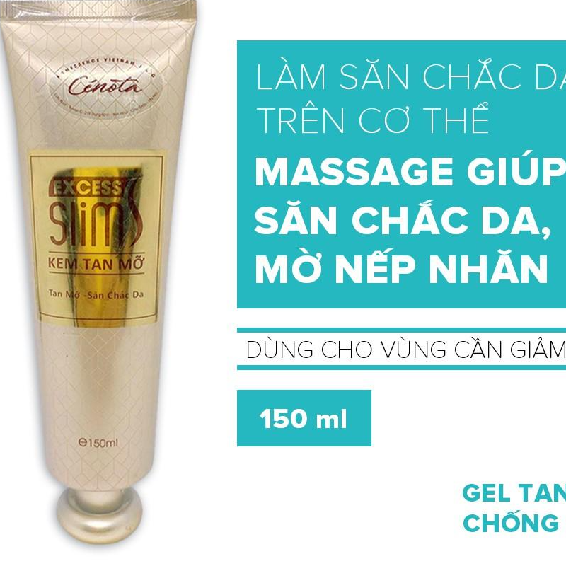 Gel tan mỡ Cenota Excess Slim 150ml