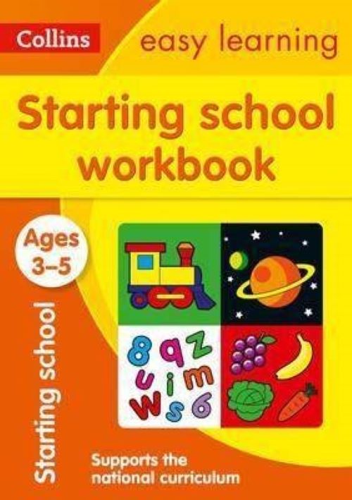 Collins Easy Learning Preschool - Starting School WorkBook Ages 3-5