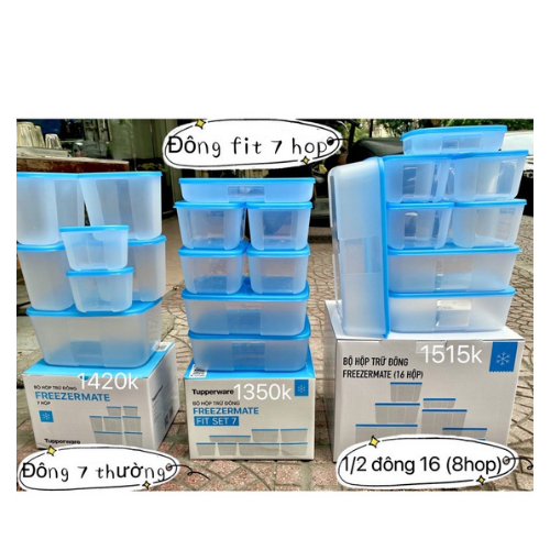 BỘ HỘP TRỮ ĐÔNG FREEZERMATE JUMBO SET 16