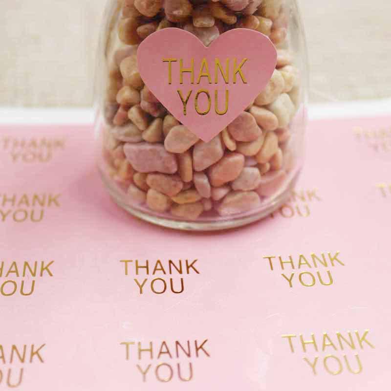 Bộ 16 Sticker hình trái tim dán hộp bánh handmade, quà tặng DYI dễ thương, tem dán quà tặng, túi giấy, thiệp Q680