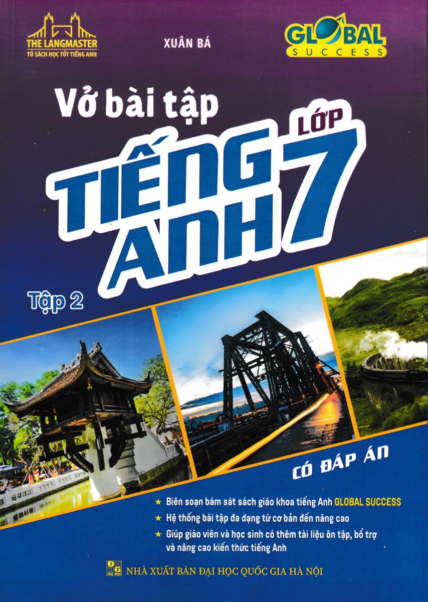 The Langmaster - Vở Bài Tập Tiếng Anh Lớp 7 - Tập 2  - MT