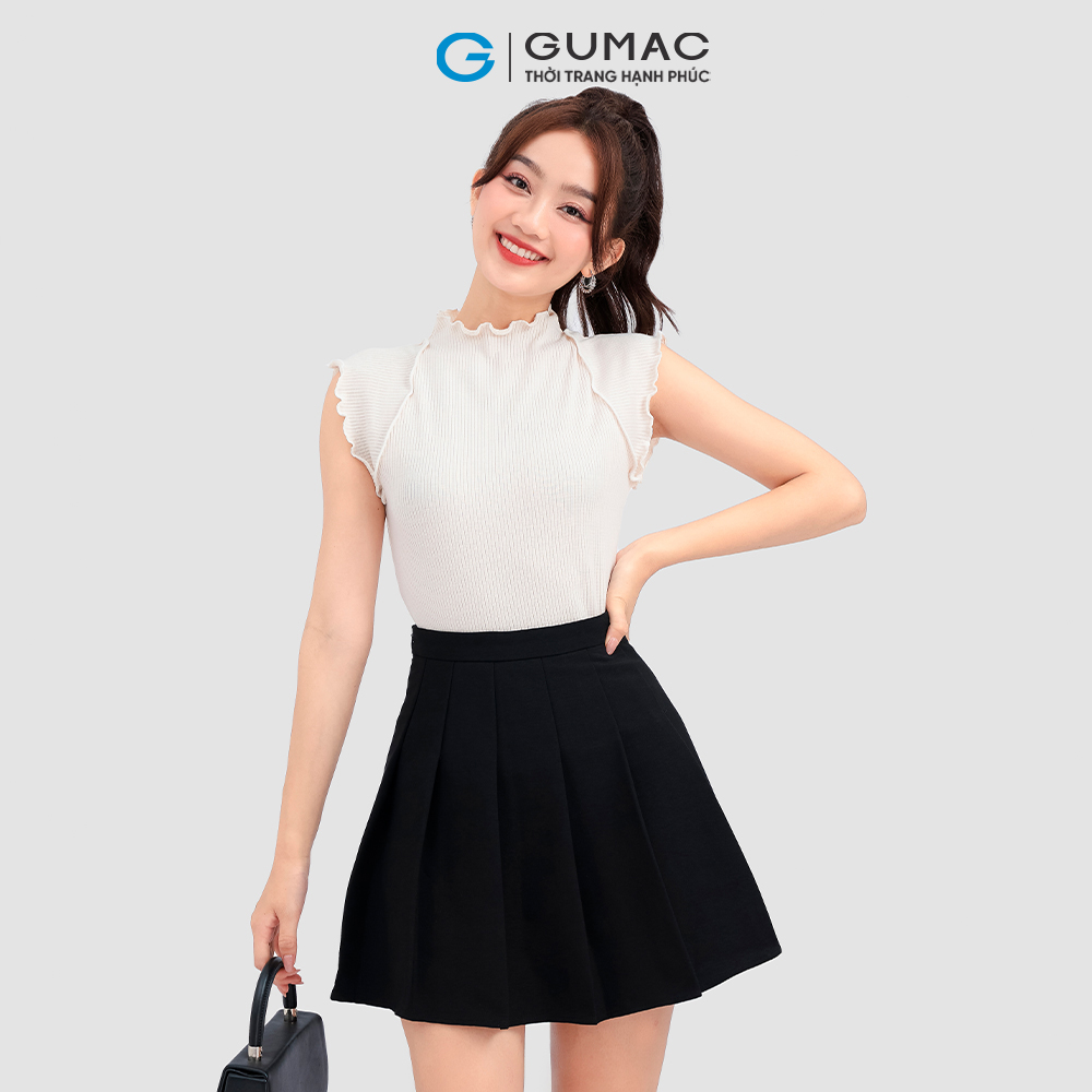 Áo thun kiểu sát nách thời trang GUMAC ATC08135