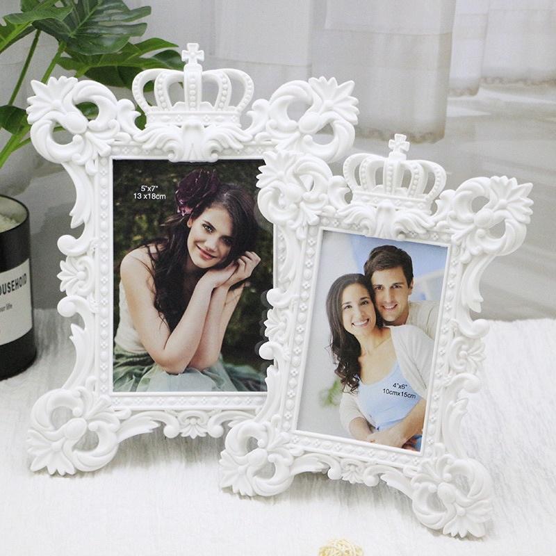 Khung ảnh để bàn Vương miện trang trí