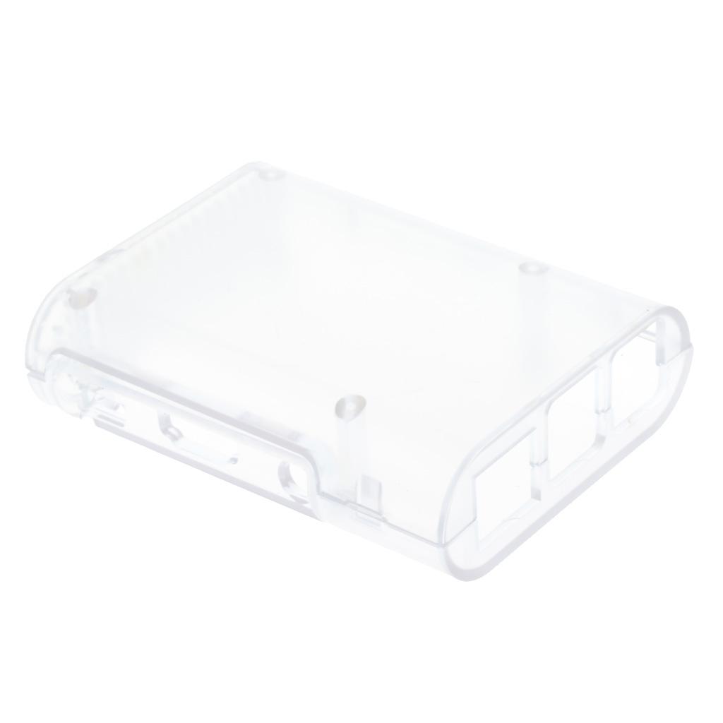Plastic Protective Storage Cover Cases for Raspberry Pi 2 3 Model B B+ Clear