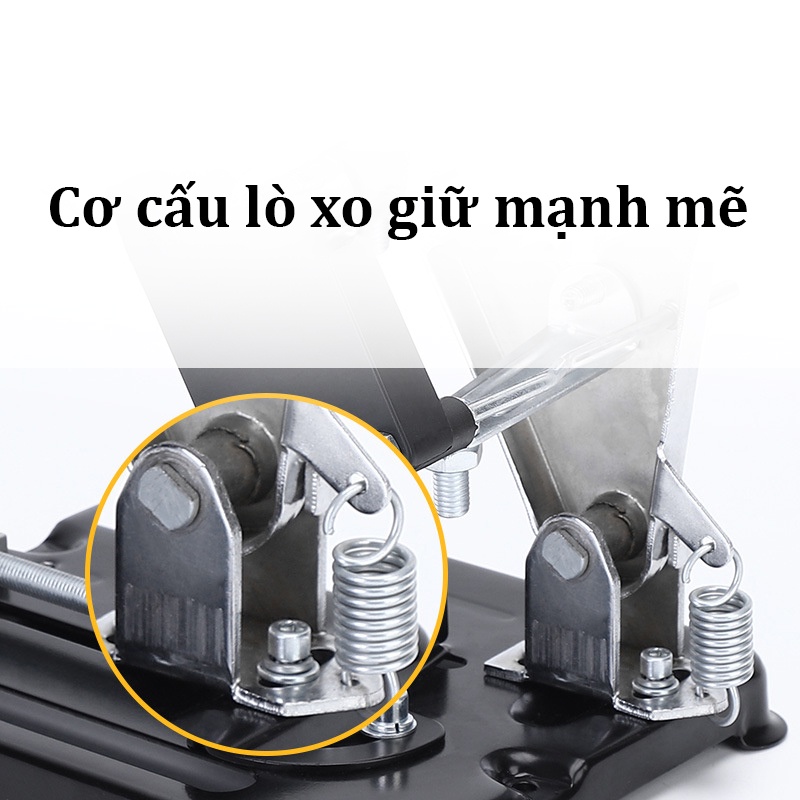 Khung máy cắt gắn máy mài cầm tay tiện lợi an toàn cứng cáp chuyên dụng cho ae chế đồ DIY chuyên nghiệp-Hàng Chính Hãng