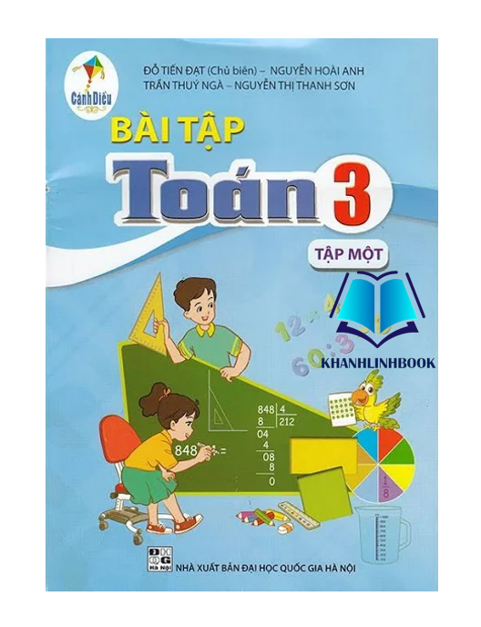Sách - Combo Bài tập Toán 3 tập 1 + 2