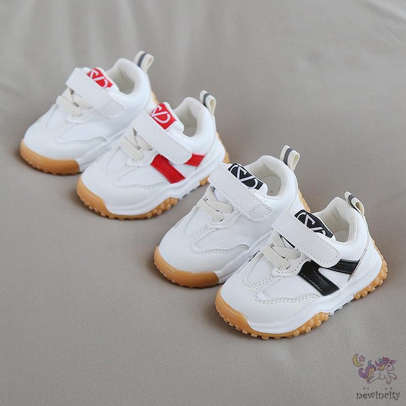 Giày Thể Thao Đế Cao Su Chống Trượt Phong Cách Hàn Quốc Cho Bé Gái