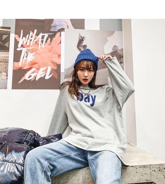 ÁO THUN TAY DÀI FORM RỘNG CÁ TÍNH CÓ UP VIDEO HÀNG THẬT