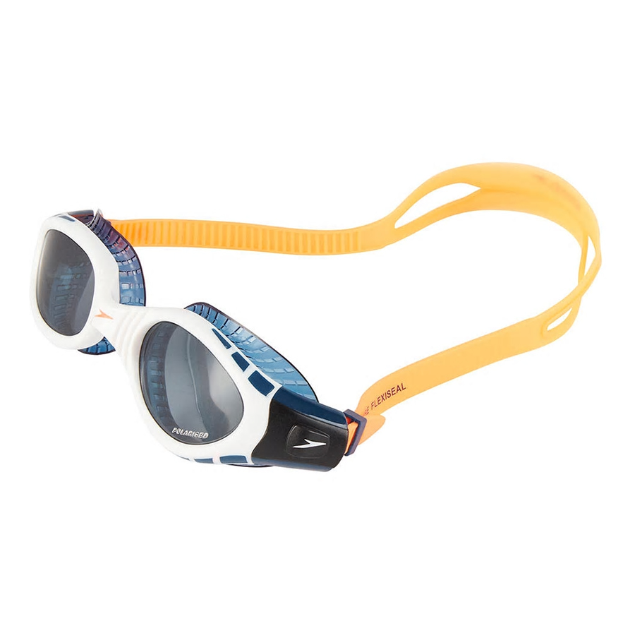 Kính Bơi Speedo Goggles 811256B985 Futura Biofuse Flexiseal Tri Au Orange/Wh 290519 (Size One Size)