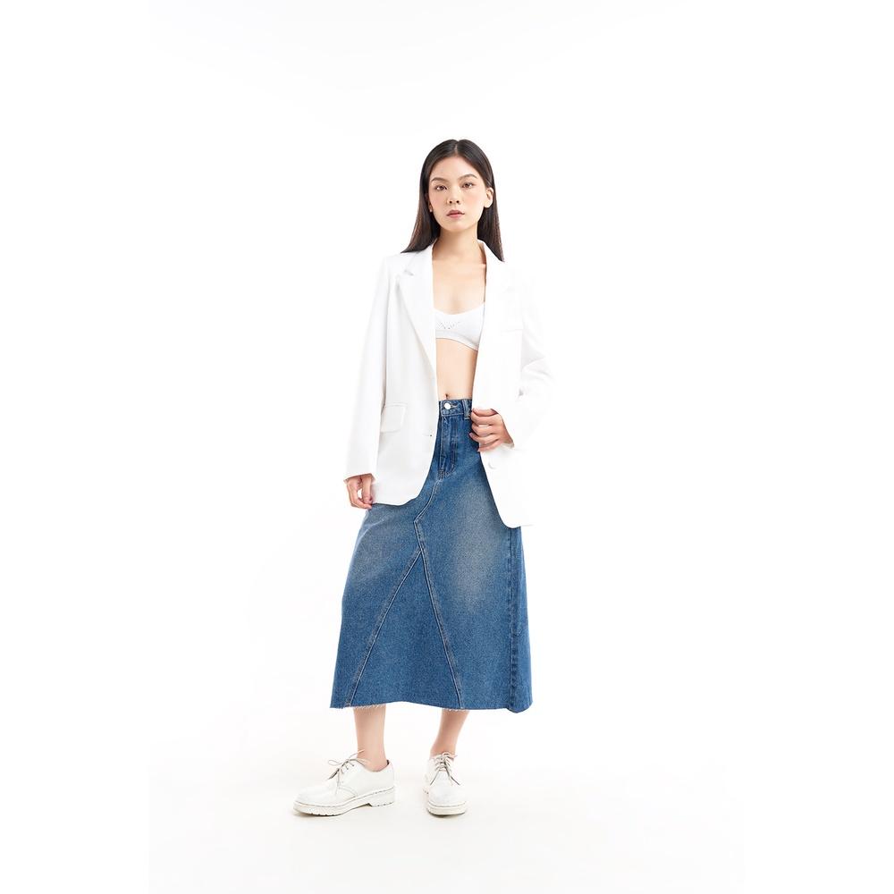 DOTTIE - Áo bra dệt kim nữ trắng T0499