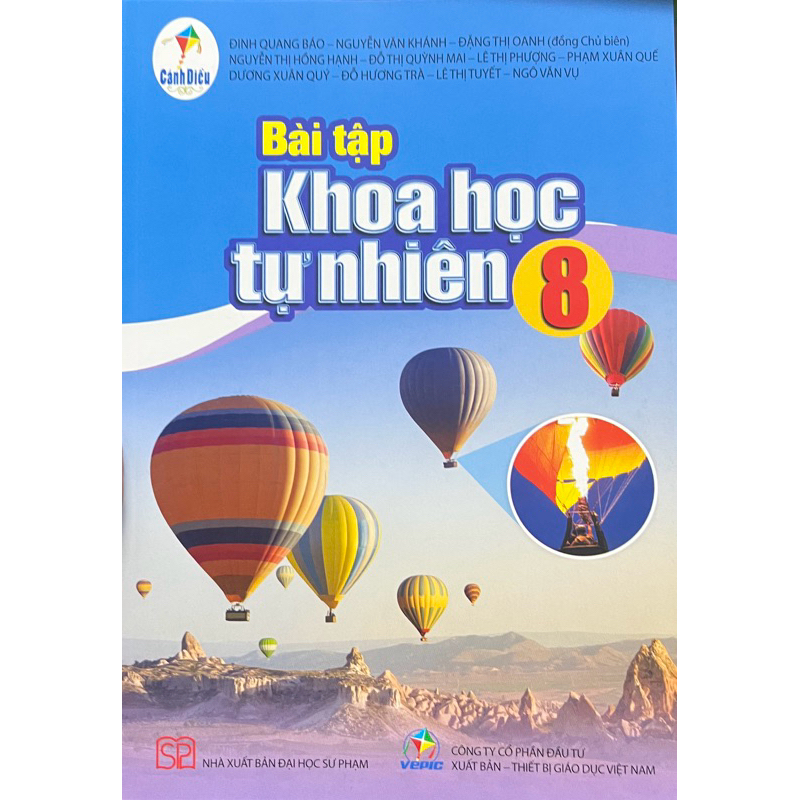Sách - SgK Bài tập khoa học tự nhiên 8 ( cánh diều )