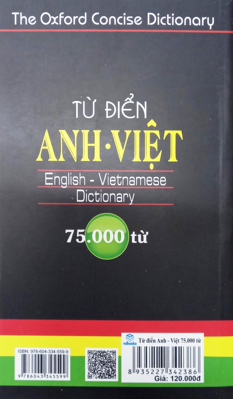 NDB - Từ điển Anh Việt 75.000 từ