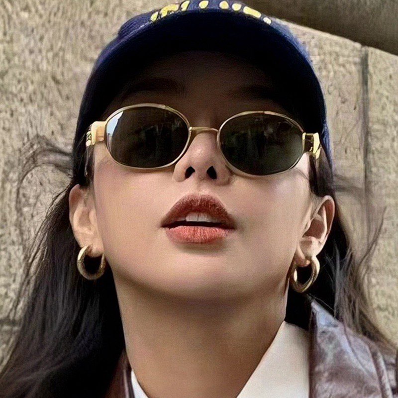 Kính râm Mắt bầu Hottrend thời trang chống nắng cao cấp Hàn Quốc