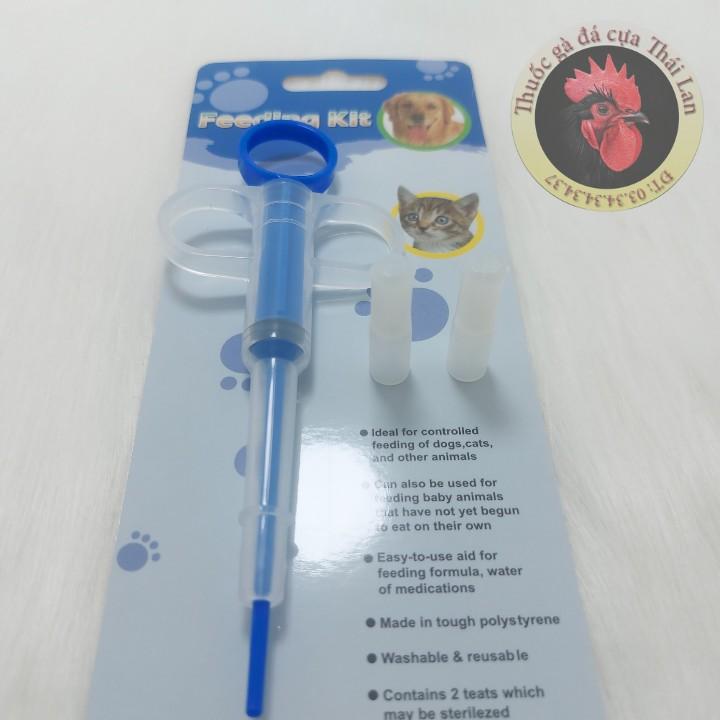 Óng chích hổ trợ uống thuố.c , thức ăn , sữa
