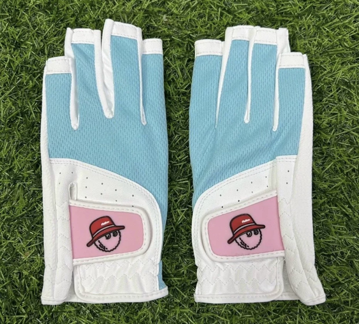 Găng tay đánh golf Nữ hở ngón ôm tay thoáng khí GT003