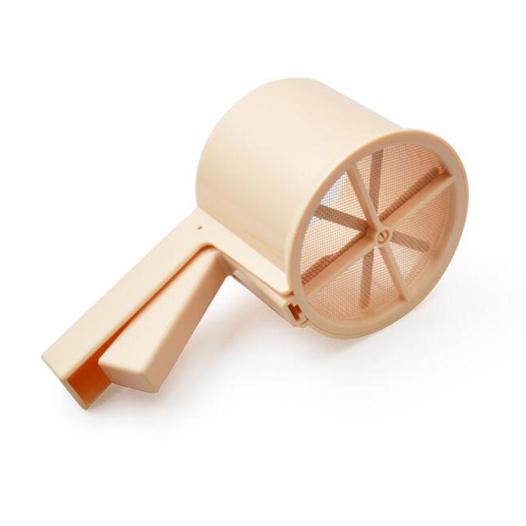 Icing Sugar Shaker Hand Flour Sifter Round Cooking Kitchen Accessories