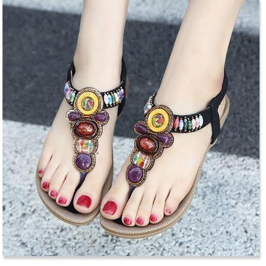 GIÀY SANDAL NỮ ĐÁ HỒ LÔ CAO CẤP