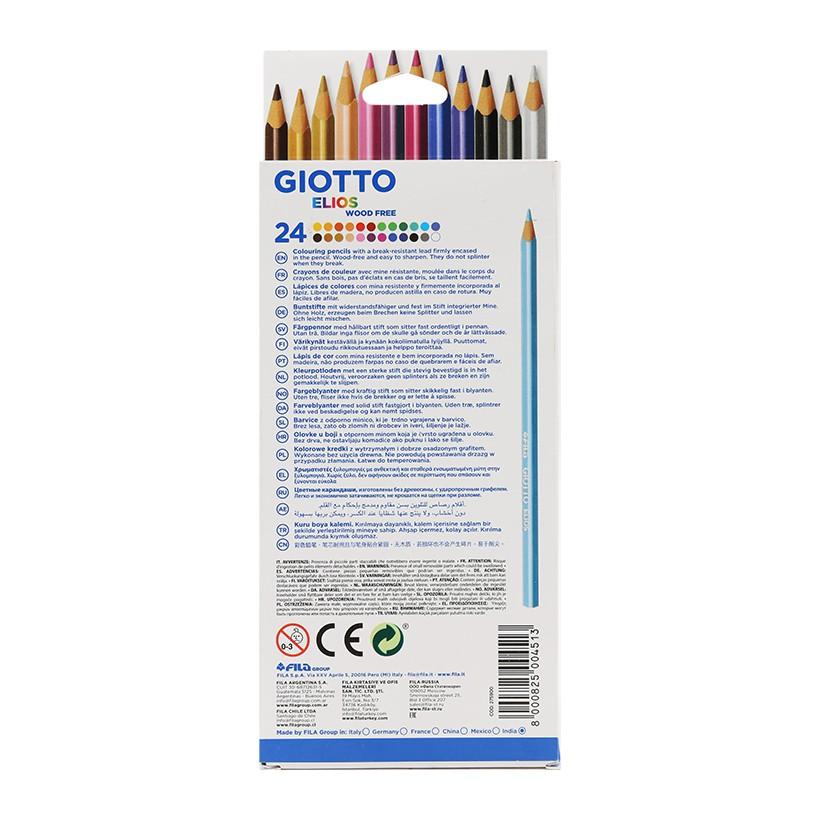 Hộp chì 24 màu Giotto Elios