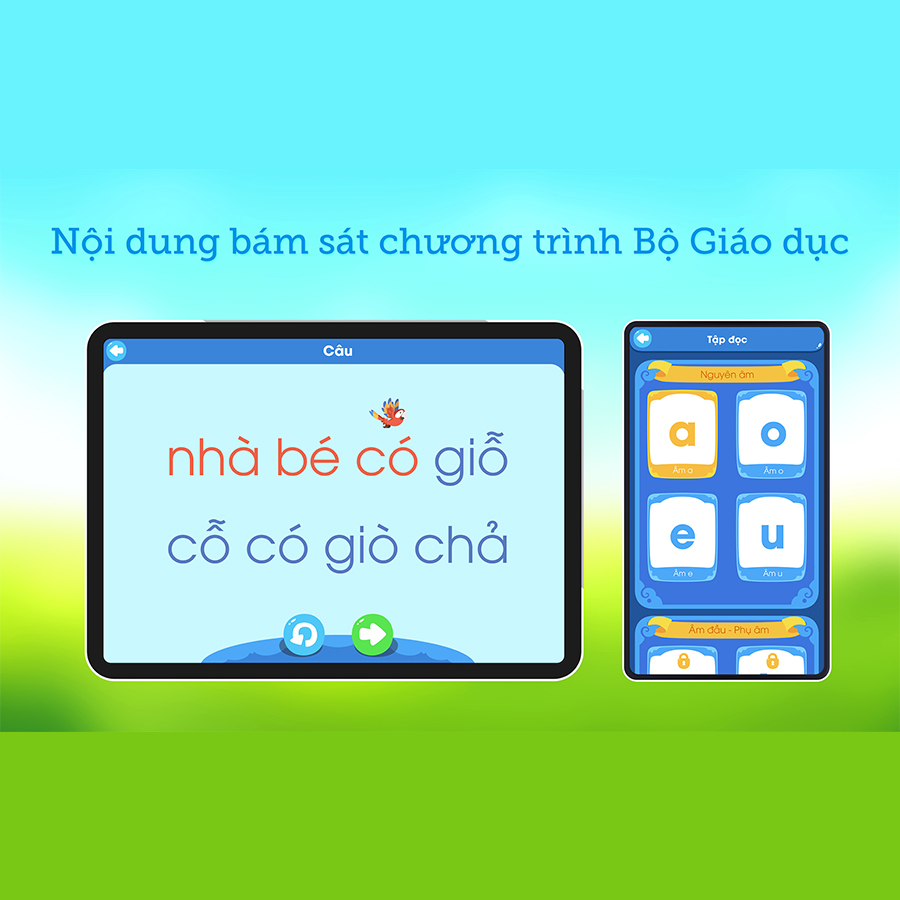 KidsUP Tiếng Việt - Gói Trọn Đời Tặng Bút Cảm Ứng