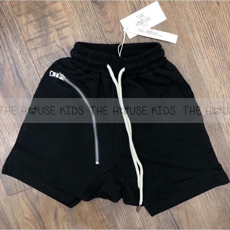 Quần Đùi Bé Trai Quần Short Trẻ Em Cao Cấp THE HOUSE KIDS Khoá Cong