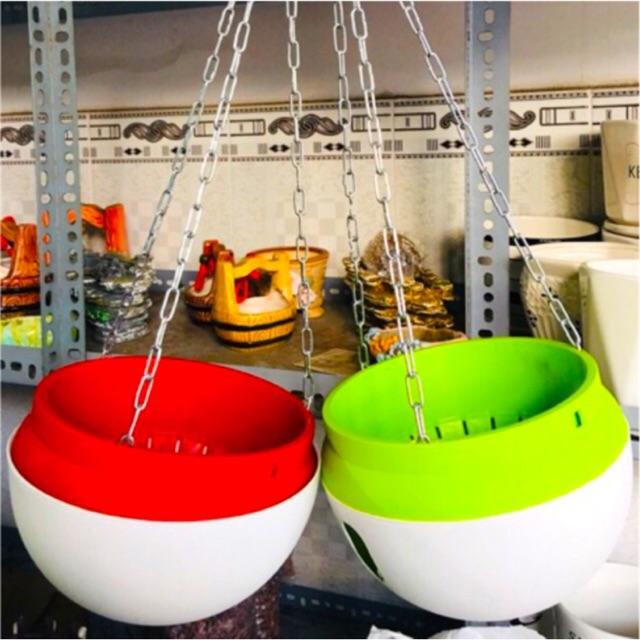Chậu Treo Thông Minh, Chậu Treo Tự Dưỡng - không sợ thiếu nước - Smart Hanging Pots, Self-Hanging Hanging Pots