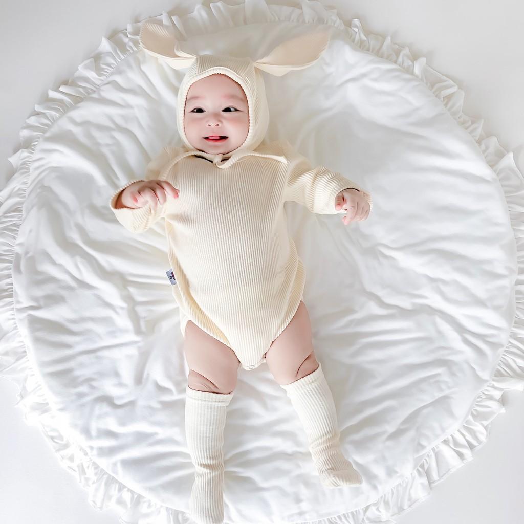 Set 3 chi tiết Body tai thỏ xinh yêu cho bé 5-14kg