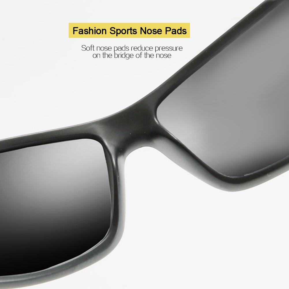 Kính Mát Phân Cực Nam Designer HD Lái Xe Kính Chống Nắng Thời Trang Nam Câu Cá Kính Mắt UV400 Gafas De Sol Color: blue