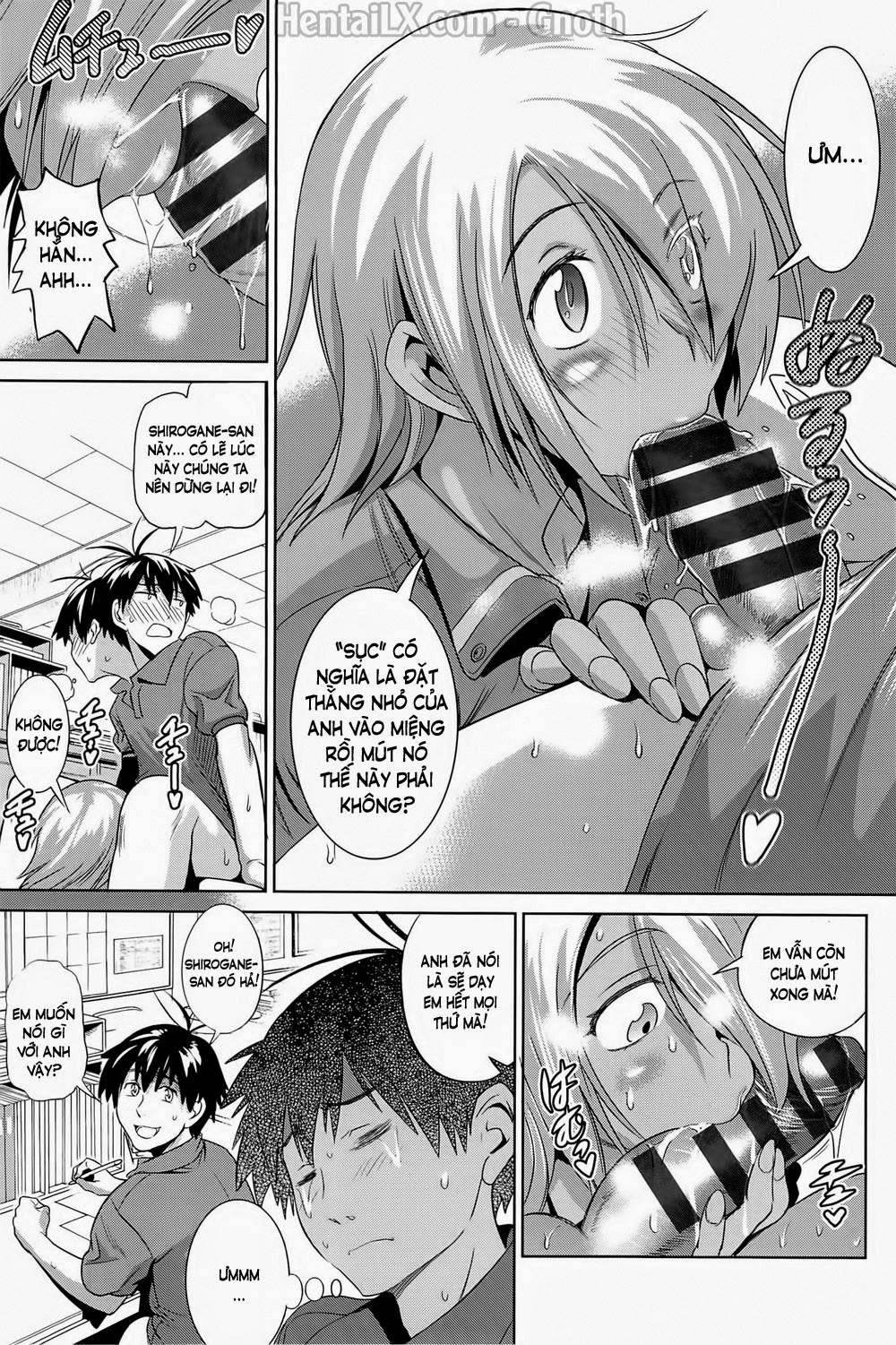 những cô nàng ở clb bóng vợt + sau 2 năm chapter 4 7